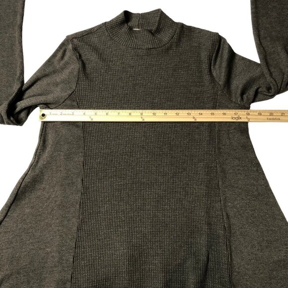 Anthropologie t.la Sloane Thermal Tunic Size XSP Olive/Moss Green‎ - Picture 5 of 6